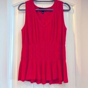 WHBM ~ Pink Sleeveless Dress Top